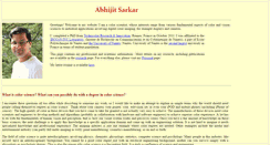 Desktop Screenshot of abhijitsarkar.com